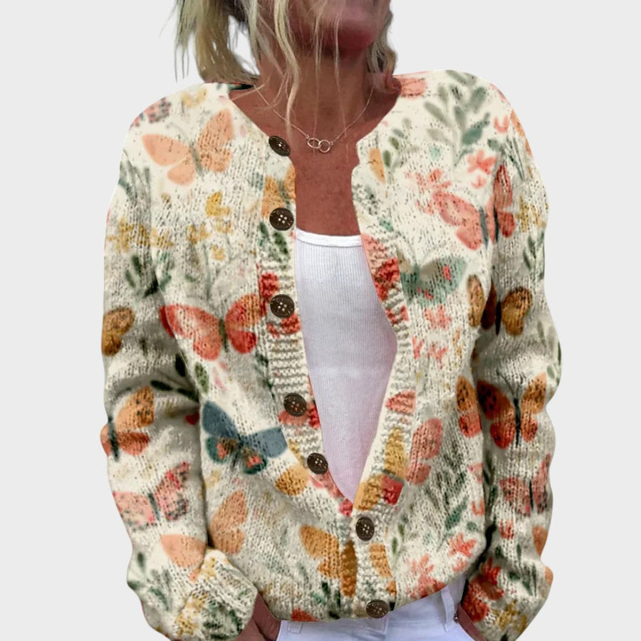 Charlotte™ | Women's Floral Autumn Cardigan