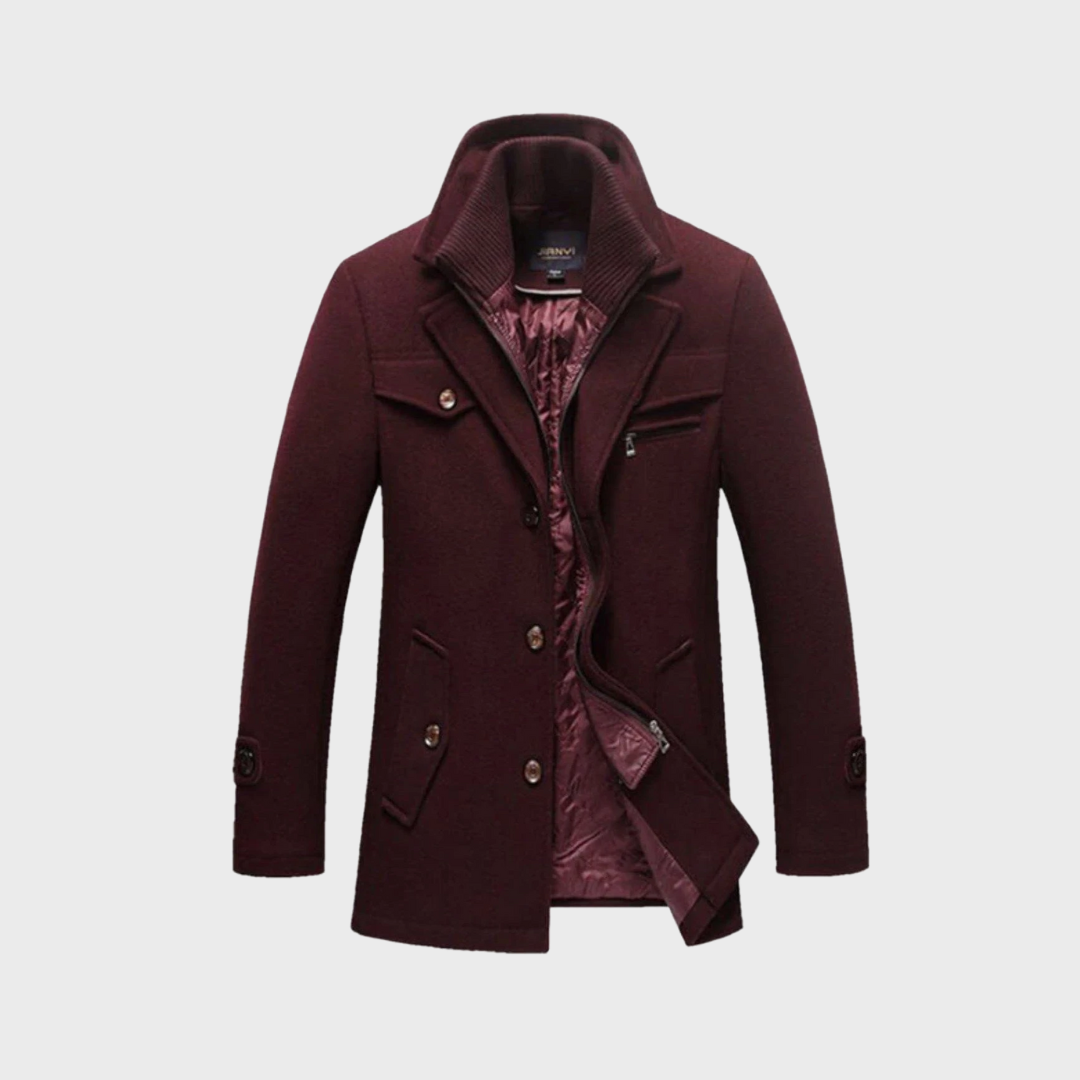 Bradford | Classic Men’s Wool Peacoat