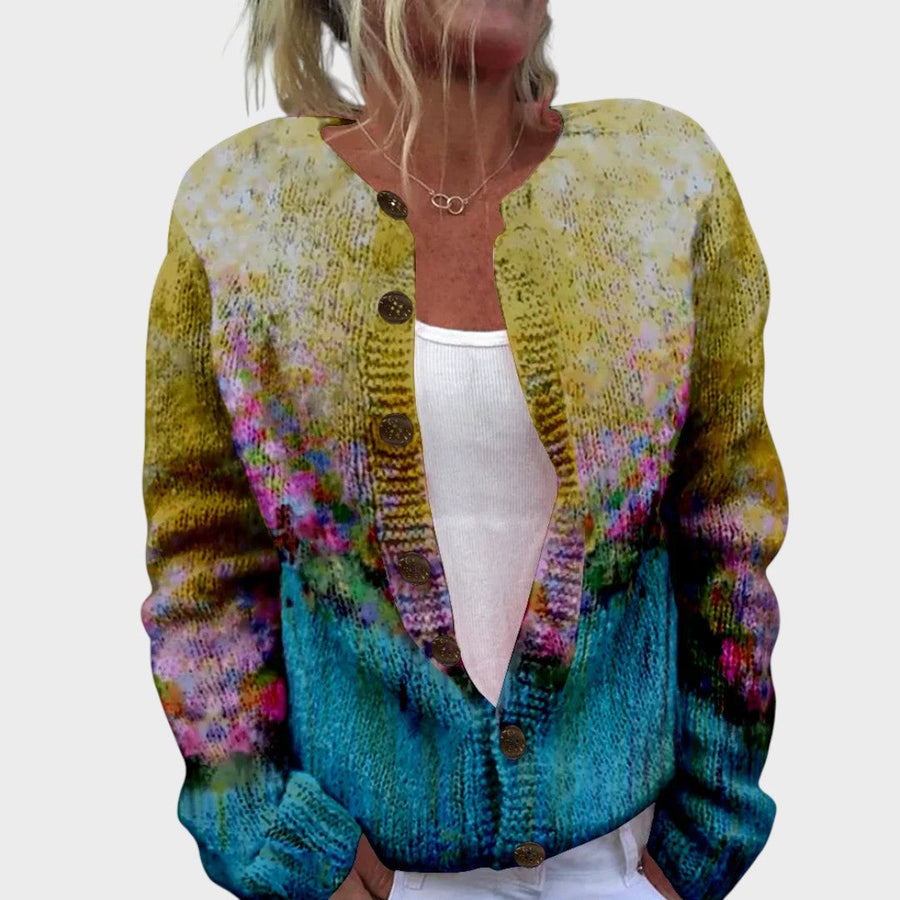 Imogen™ | Women's Floral Autumn Cardigan