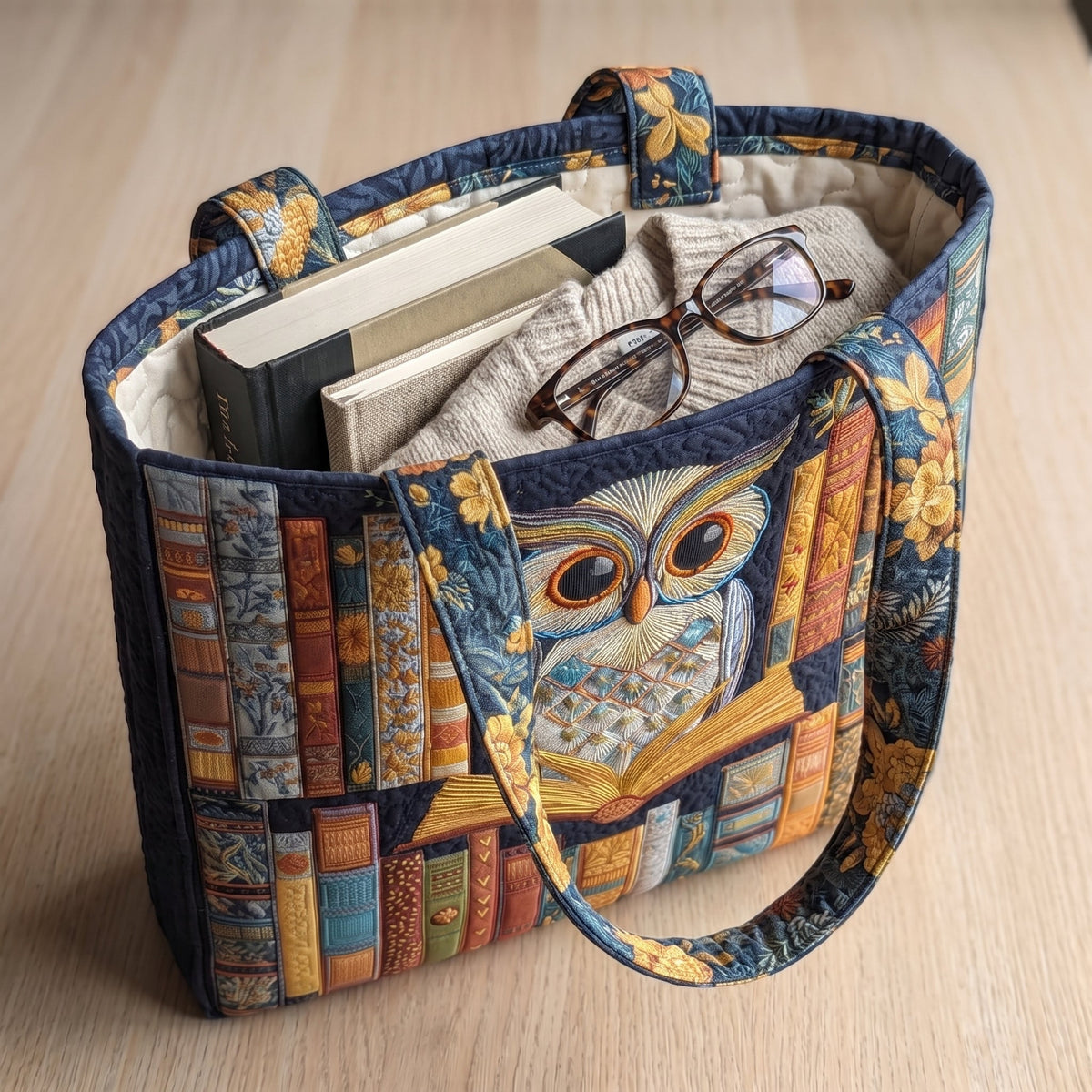 Artisan Tote - Owl and Vintage Books