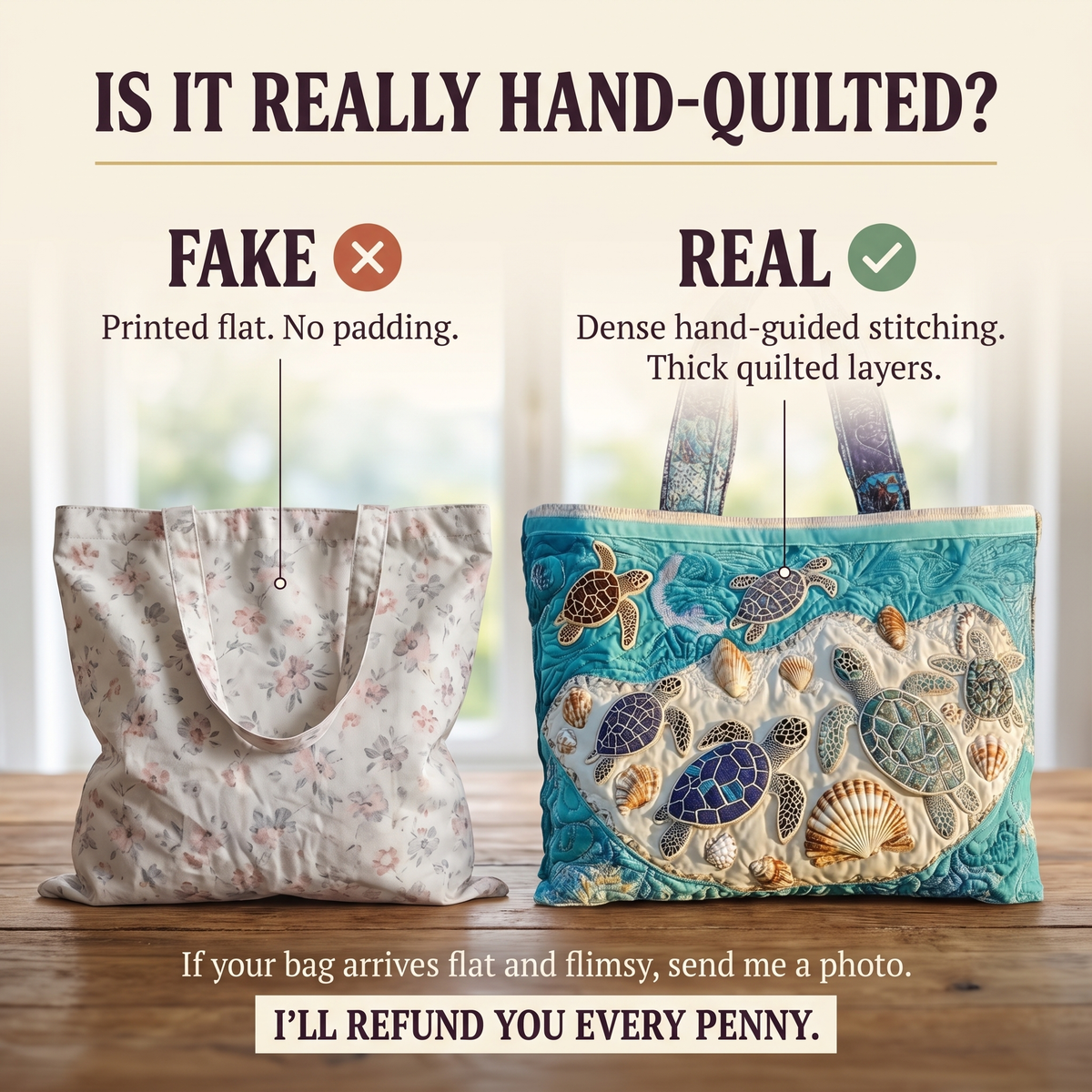 Artisanal Bag - Turtle Love