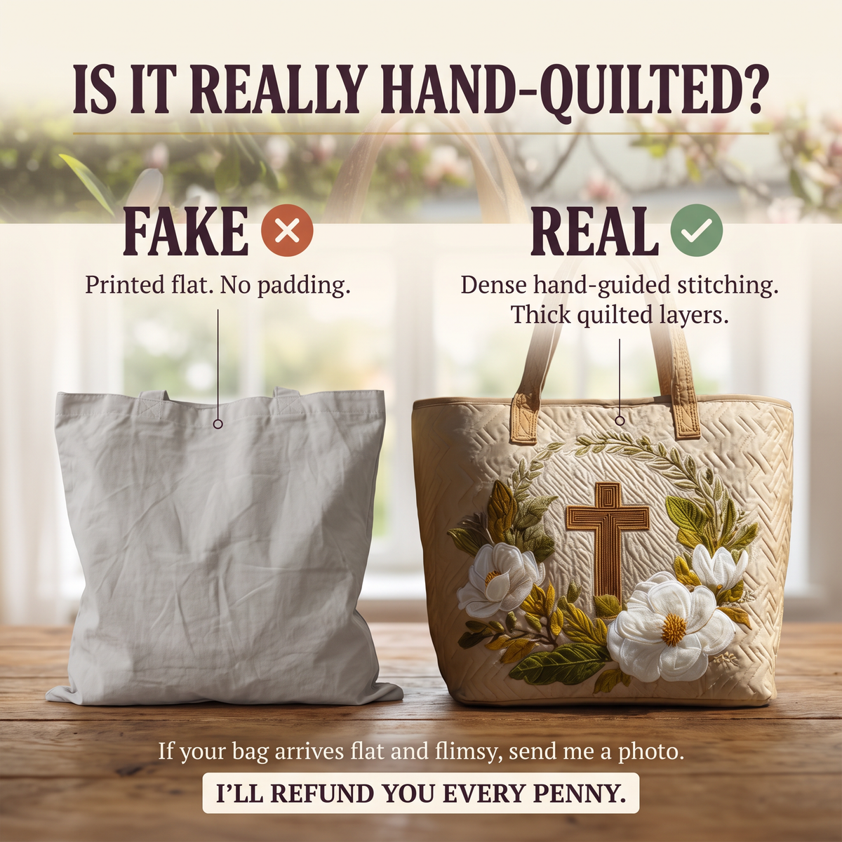 Artisanal Bag - Sacred Cross