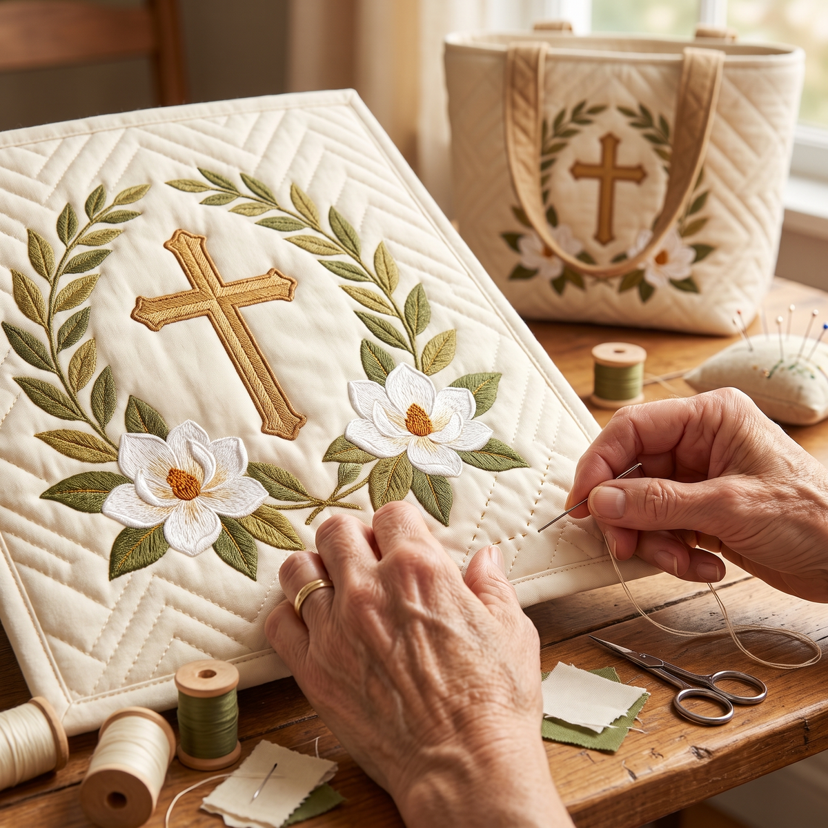 Artisanal Bag - Sacred Cross