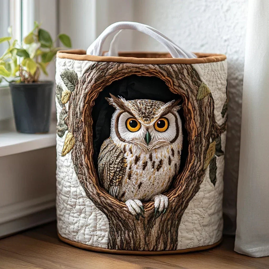 Fernanda | Hand-Quilted Laundry Basket