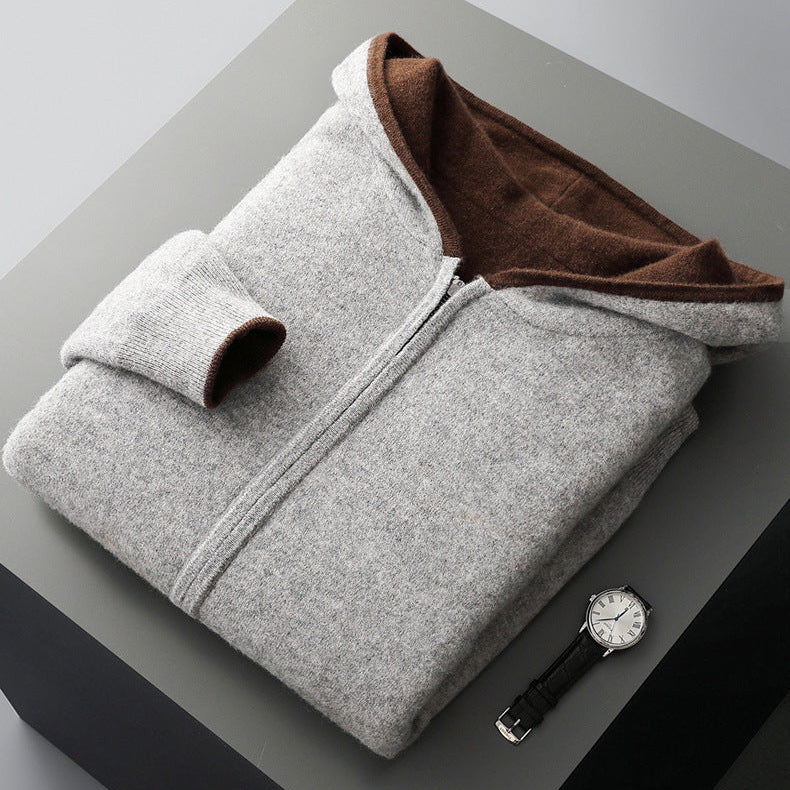 Nolan Reversible Cashmere Hoodie