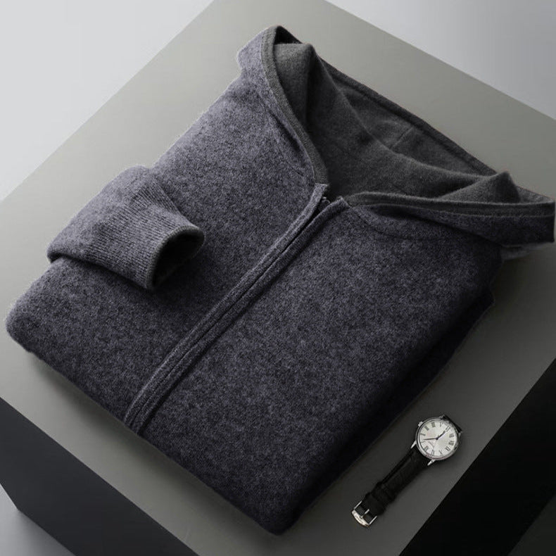 Nolan Reversible Cashmere Hoodie