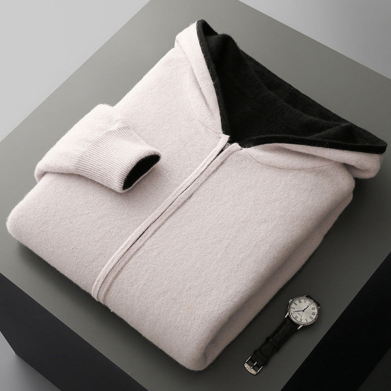 Nolan Reversible Cashmere Hoodie