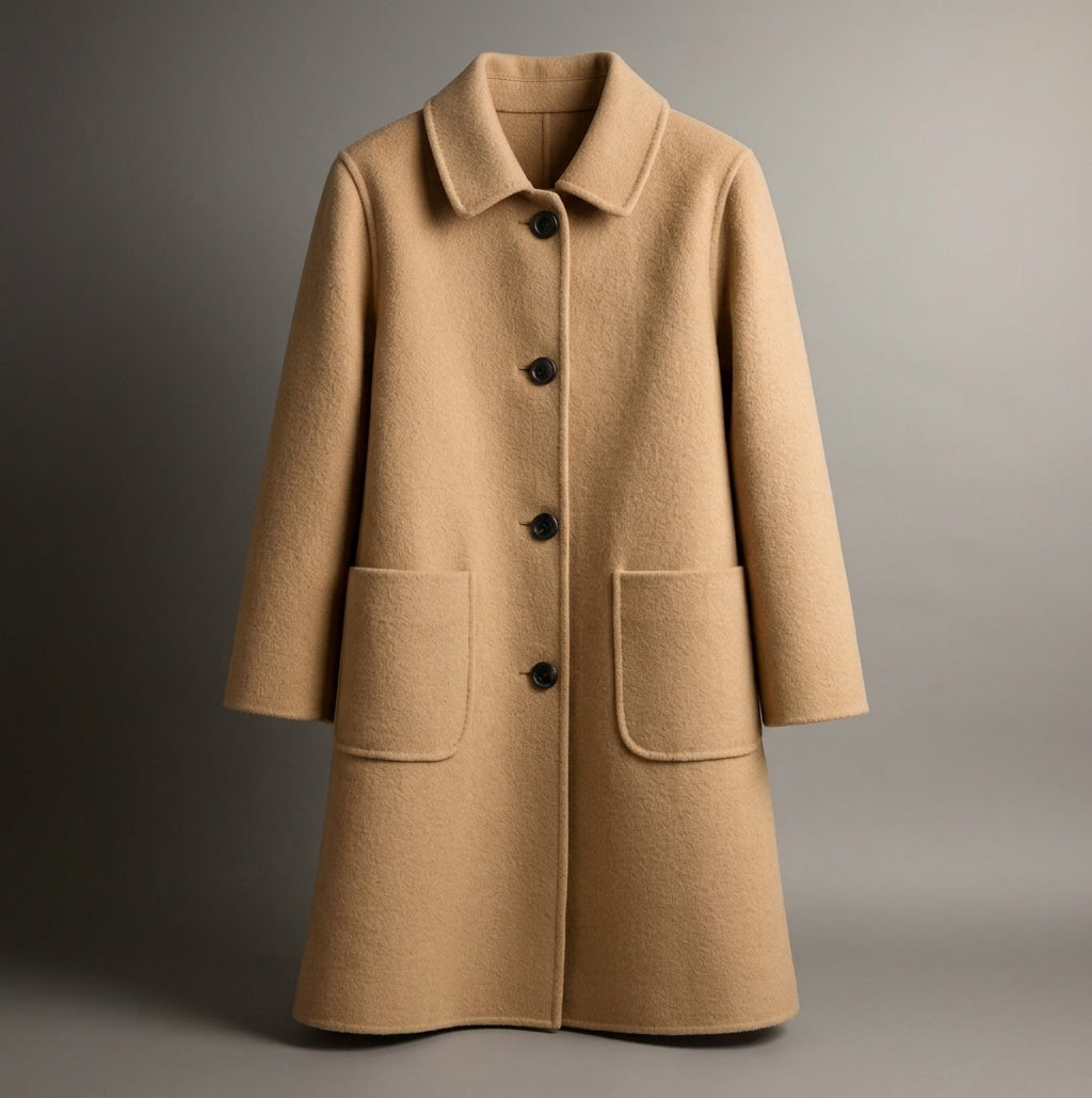 Elio™ Classic Virgin Wool Coat