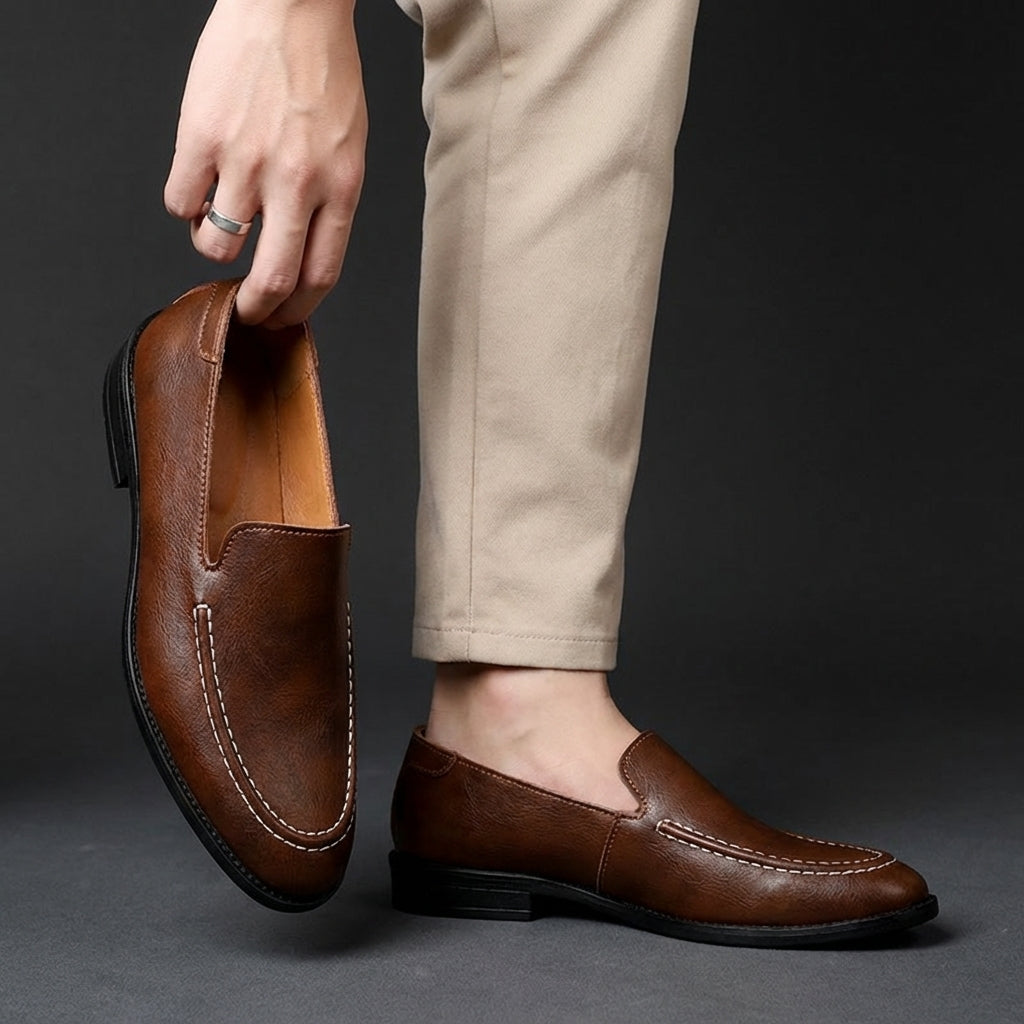 Grayson Leather Loafers