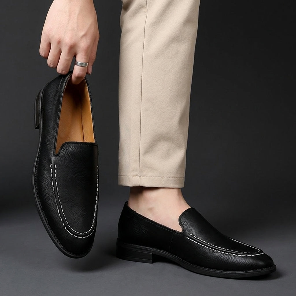 Grayson Leather Loafers
