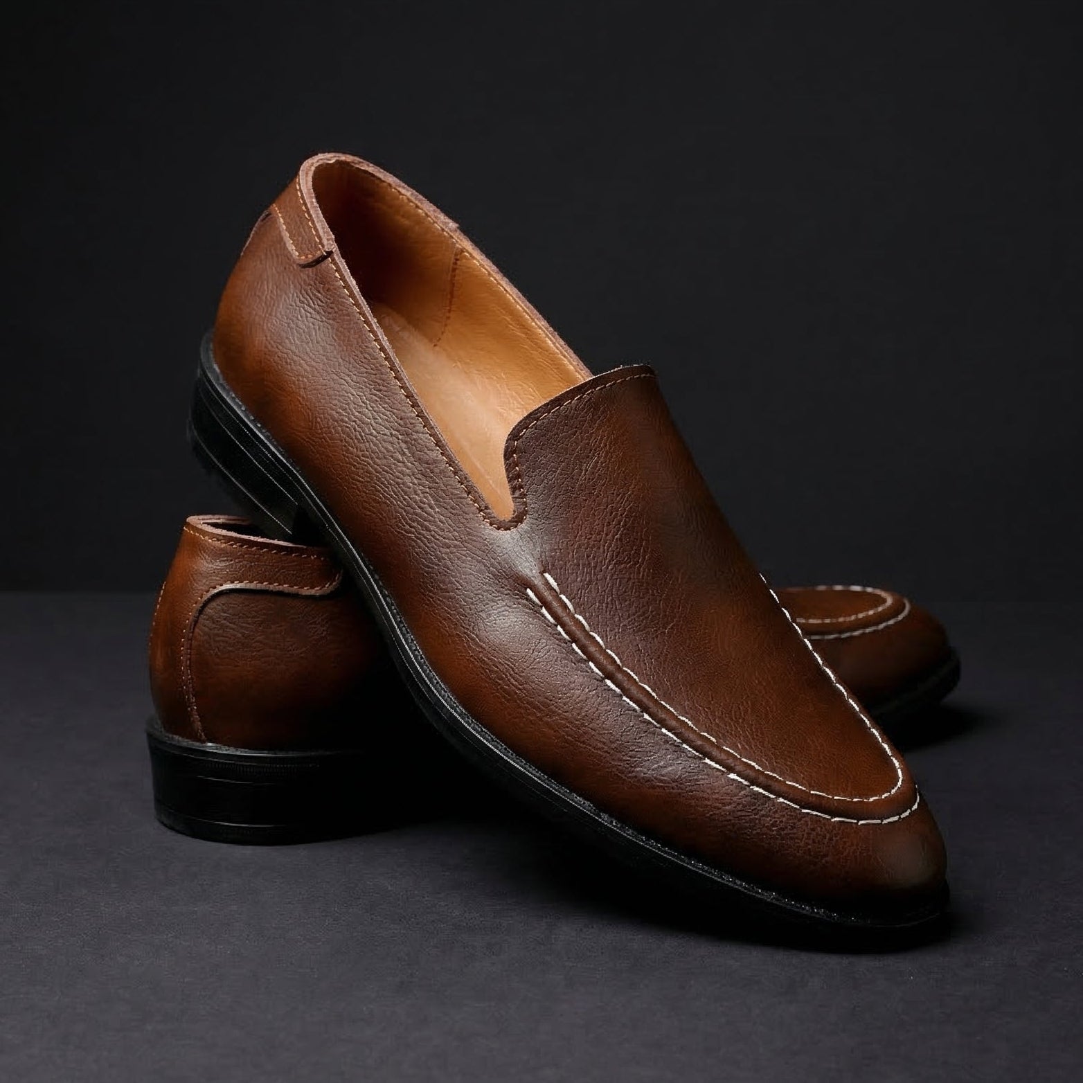 Grayson Leather Loafers