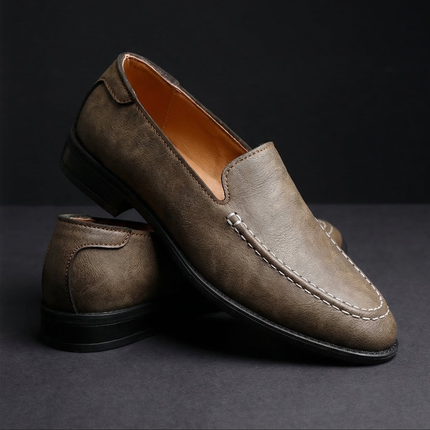 Grayson Leather Loafers