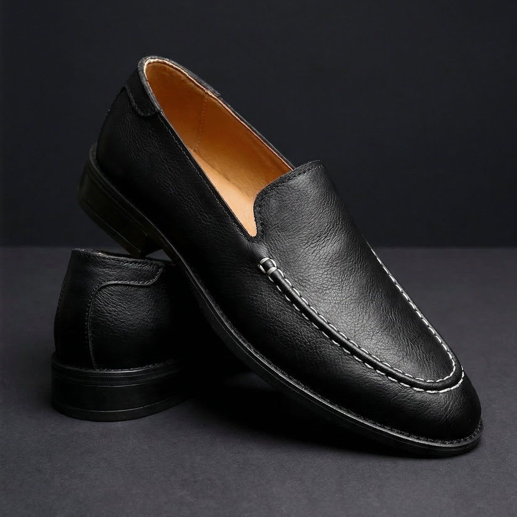 Grayson Leather Loafers