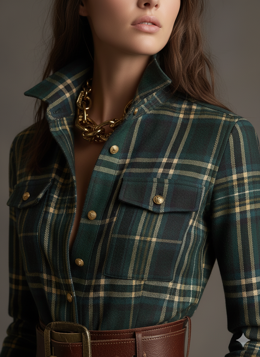 Callis™ | Elegant Classic Shirt Dress