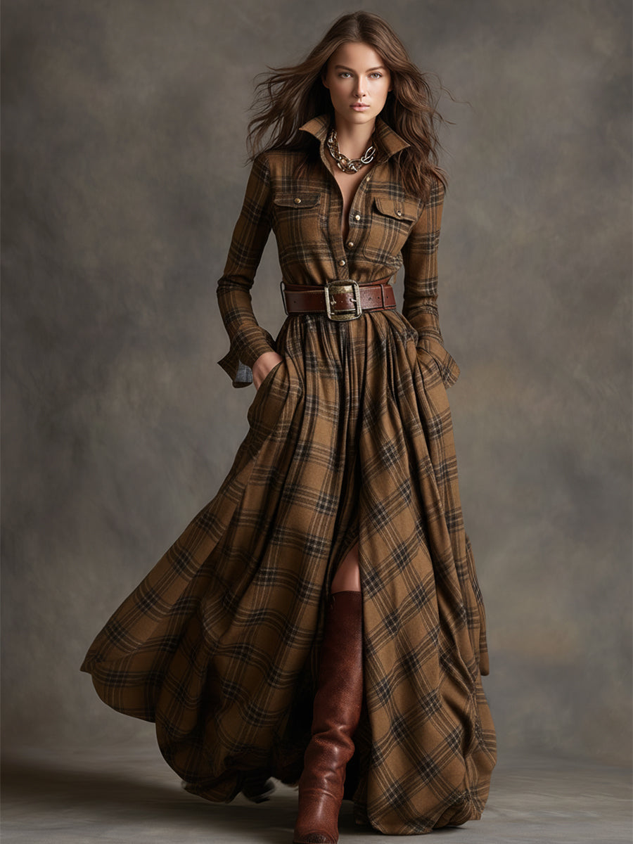 Callis™ | Elegant Classic Shirt Dress