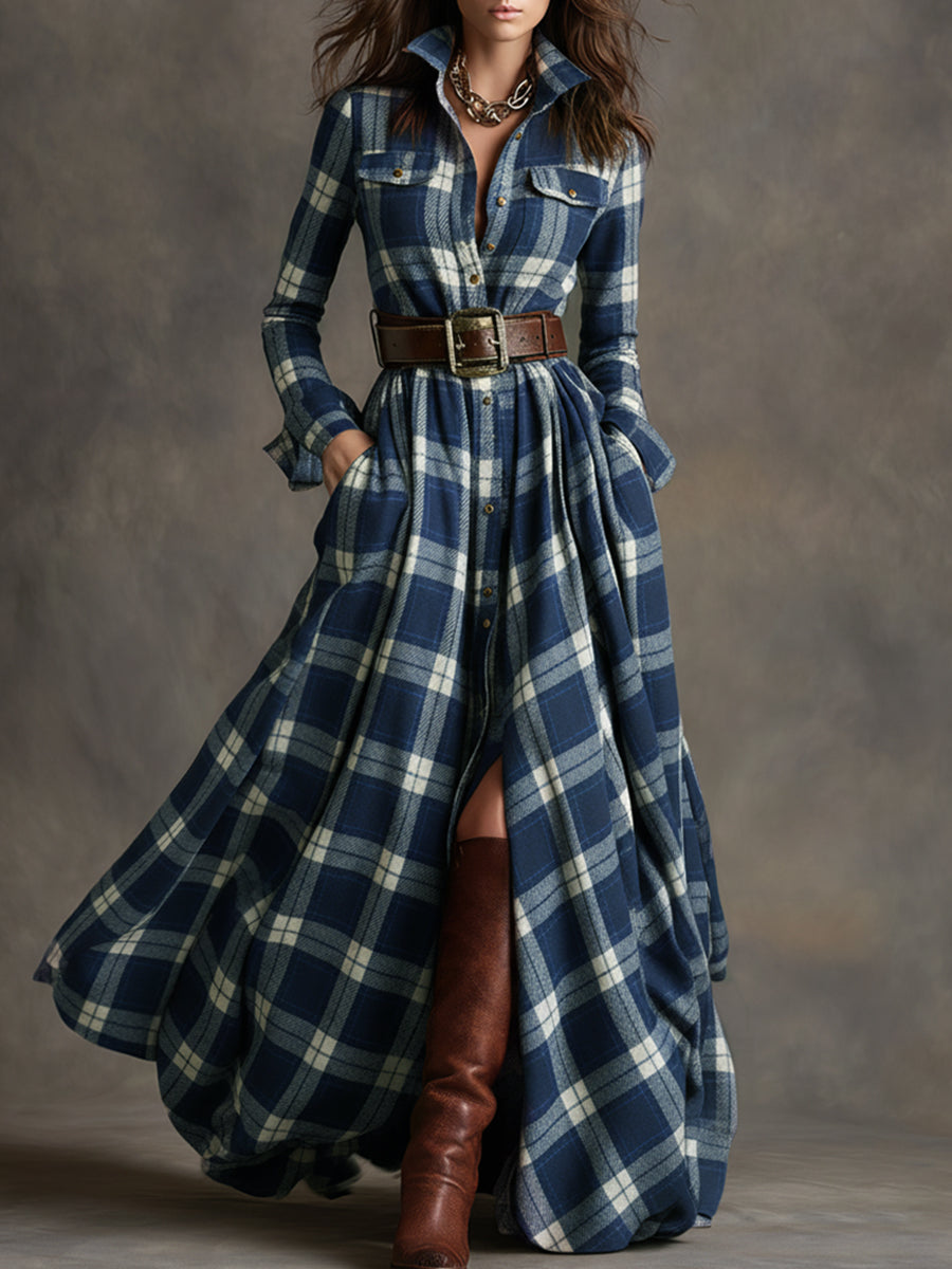 Callis™ | Elegant Classic Shirt Dress