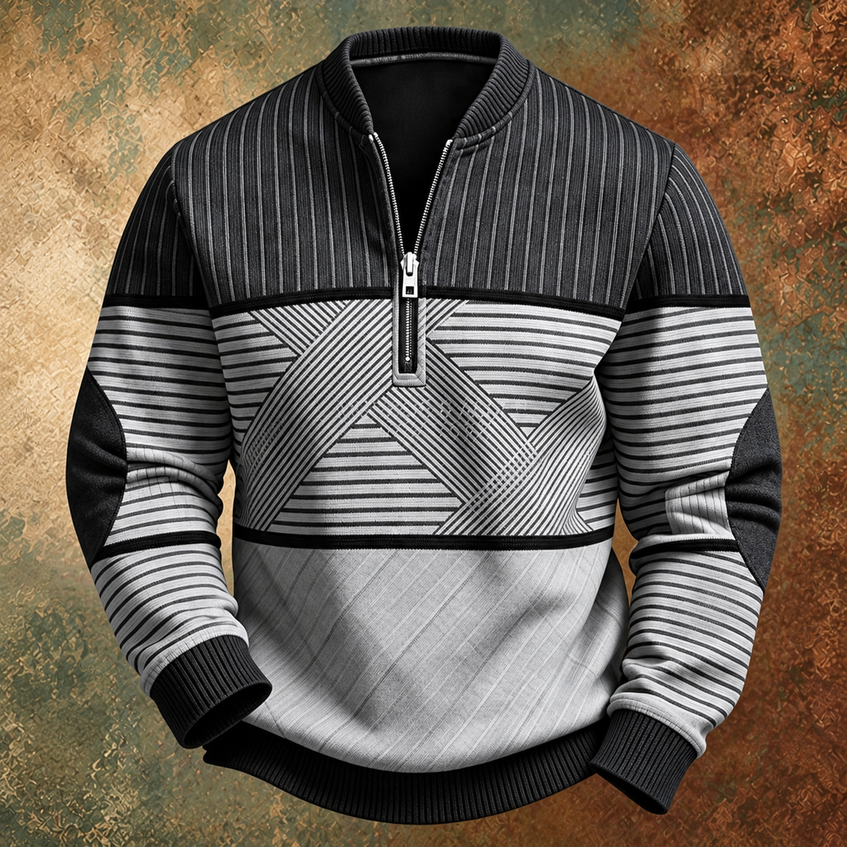 Conrad™ — Stylish Half-Zip Sweater