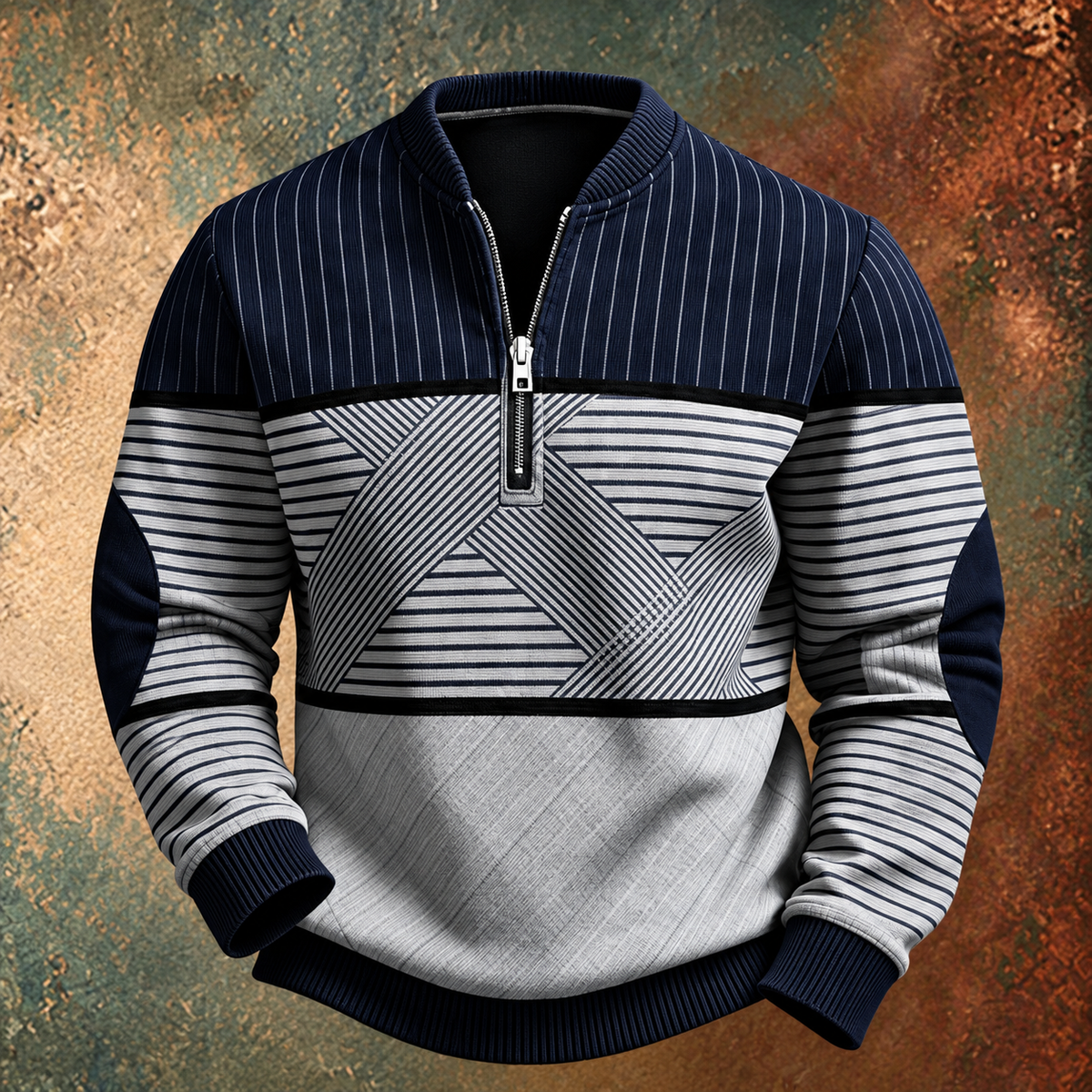 Conrad™ — Stylish Half-Zip Sweater