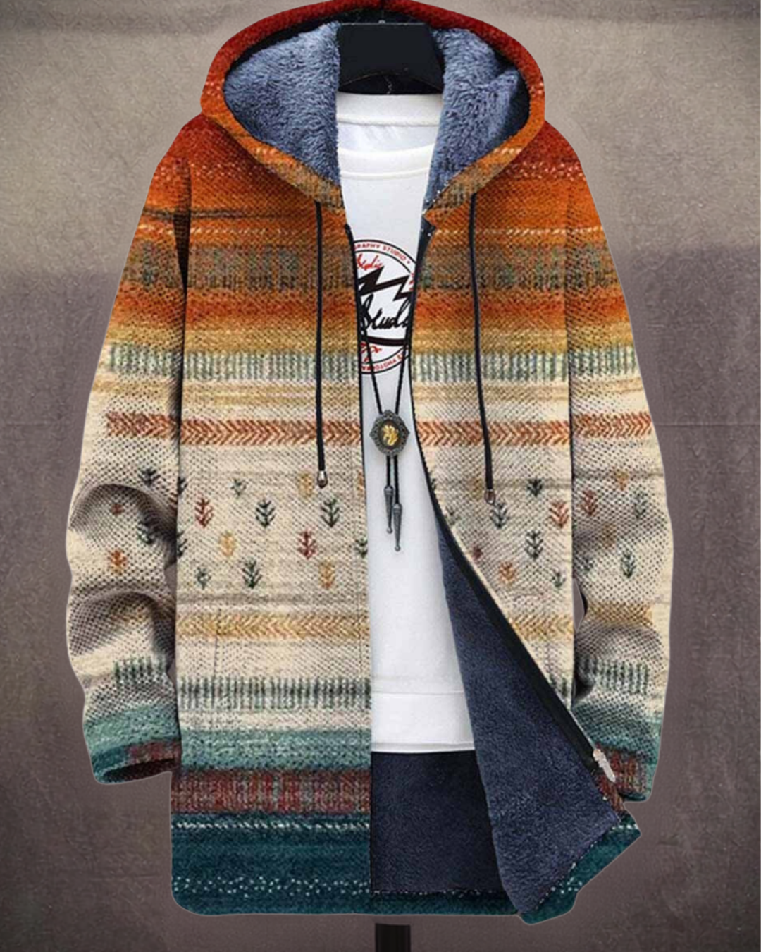 Bohemian Art Coat