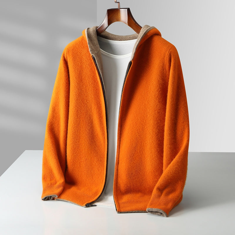 Nolan Reversible Cashmere Hoodie
