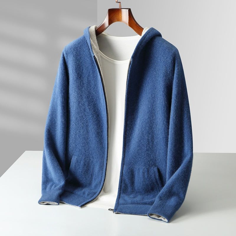 Nolan Reversible Cashmere Hoodie