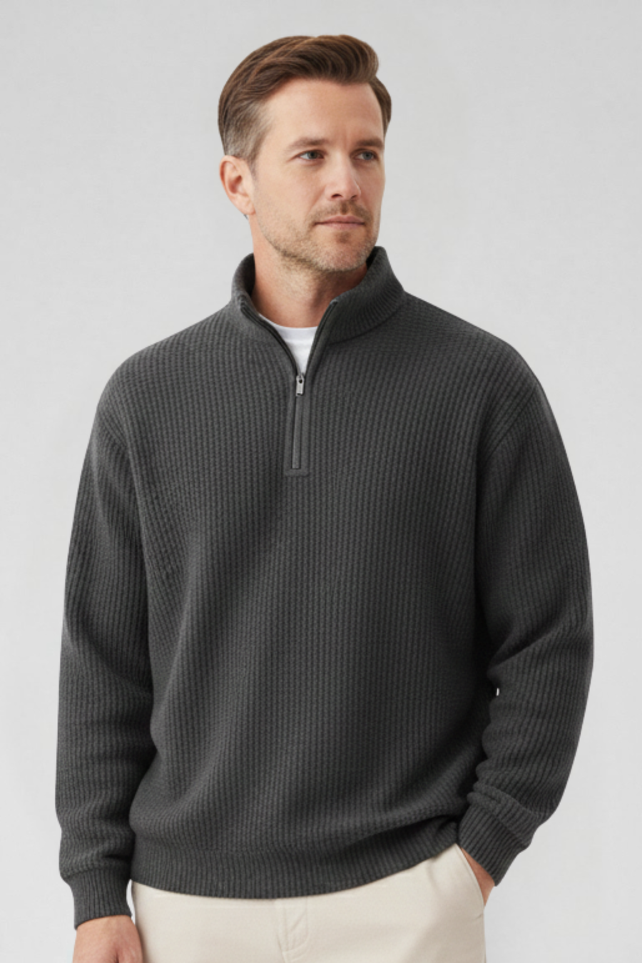 Everett™ | Knit Quarter-Zip Sweater