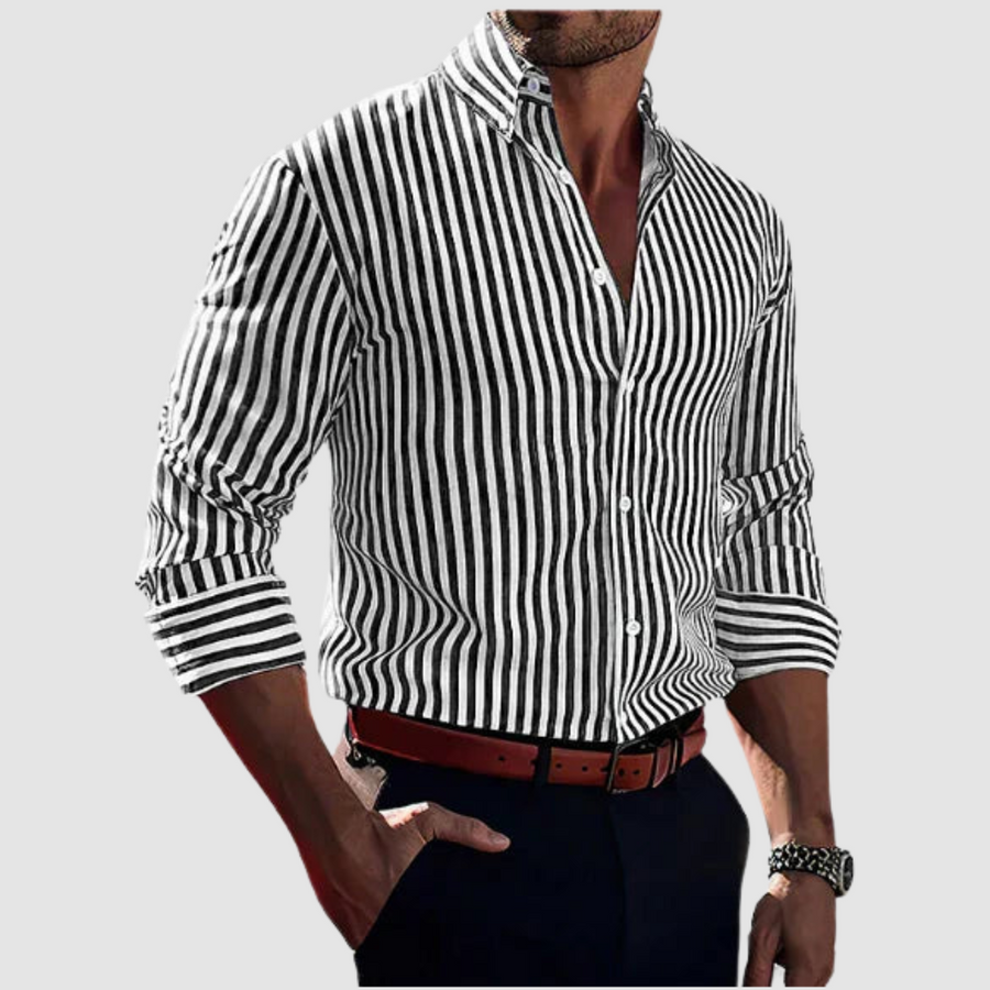 Nate™ Elegant Striped Shirt