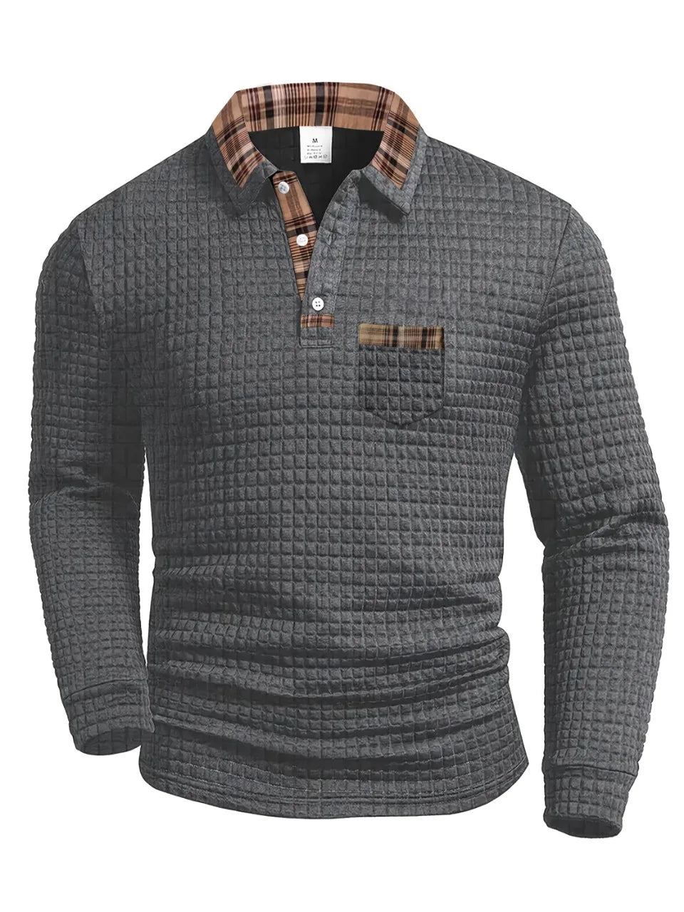 Cason Refined Knit Polo Sweater