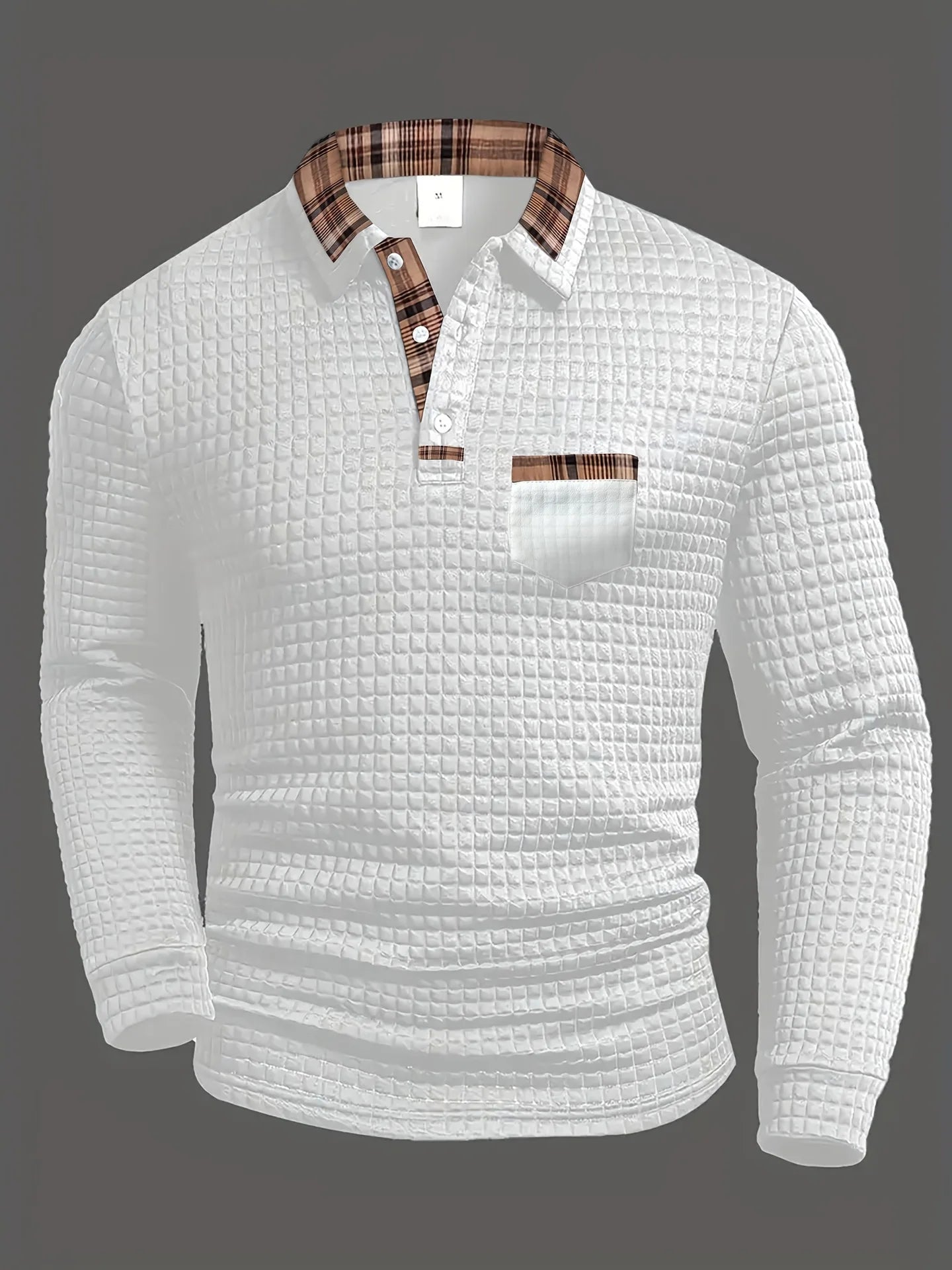 Cason Refined Knit Polo Sweater