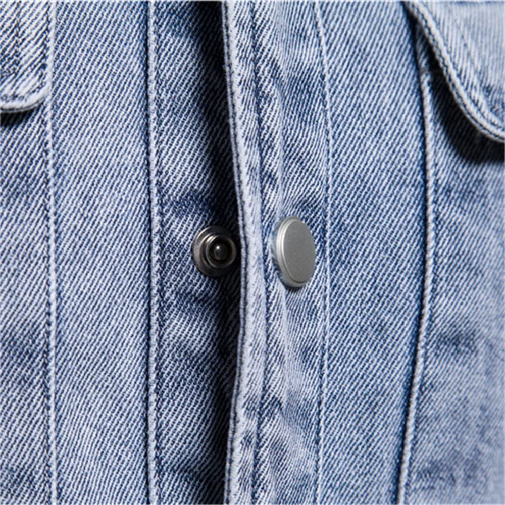 AIOPESON | Cotton Denim Shirts Men Casual