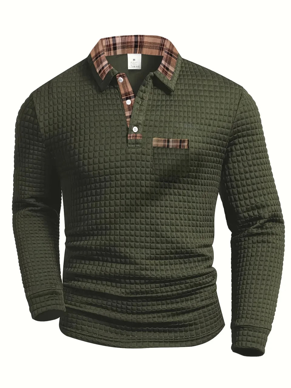 Cason Refined Knit Polo Sweater