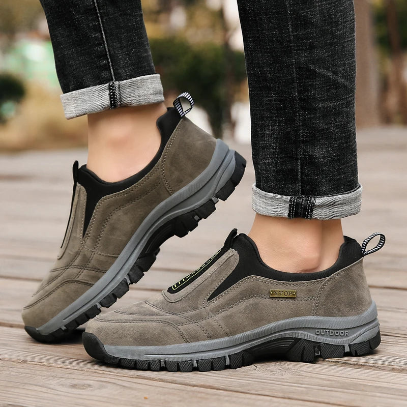 TrailStep | Men’s Slip-On Non-Slip Outdoor Comfort Shoes