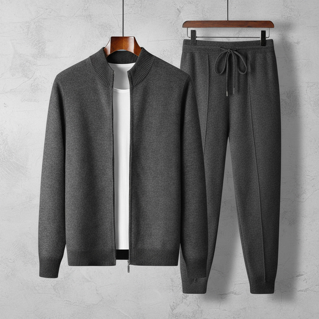 Donovan Cashmere Zip Tracksuit