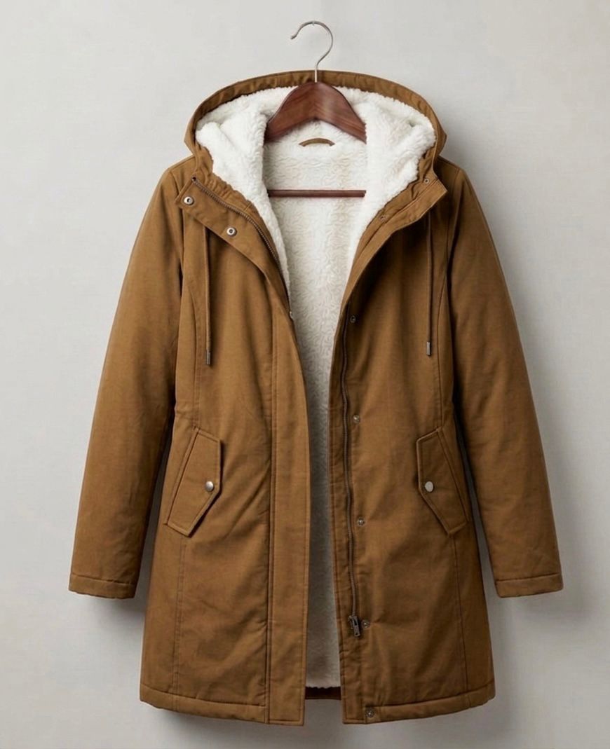Olivia™ | Cozy Hooded Weatherproof Coat