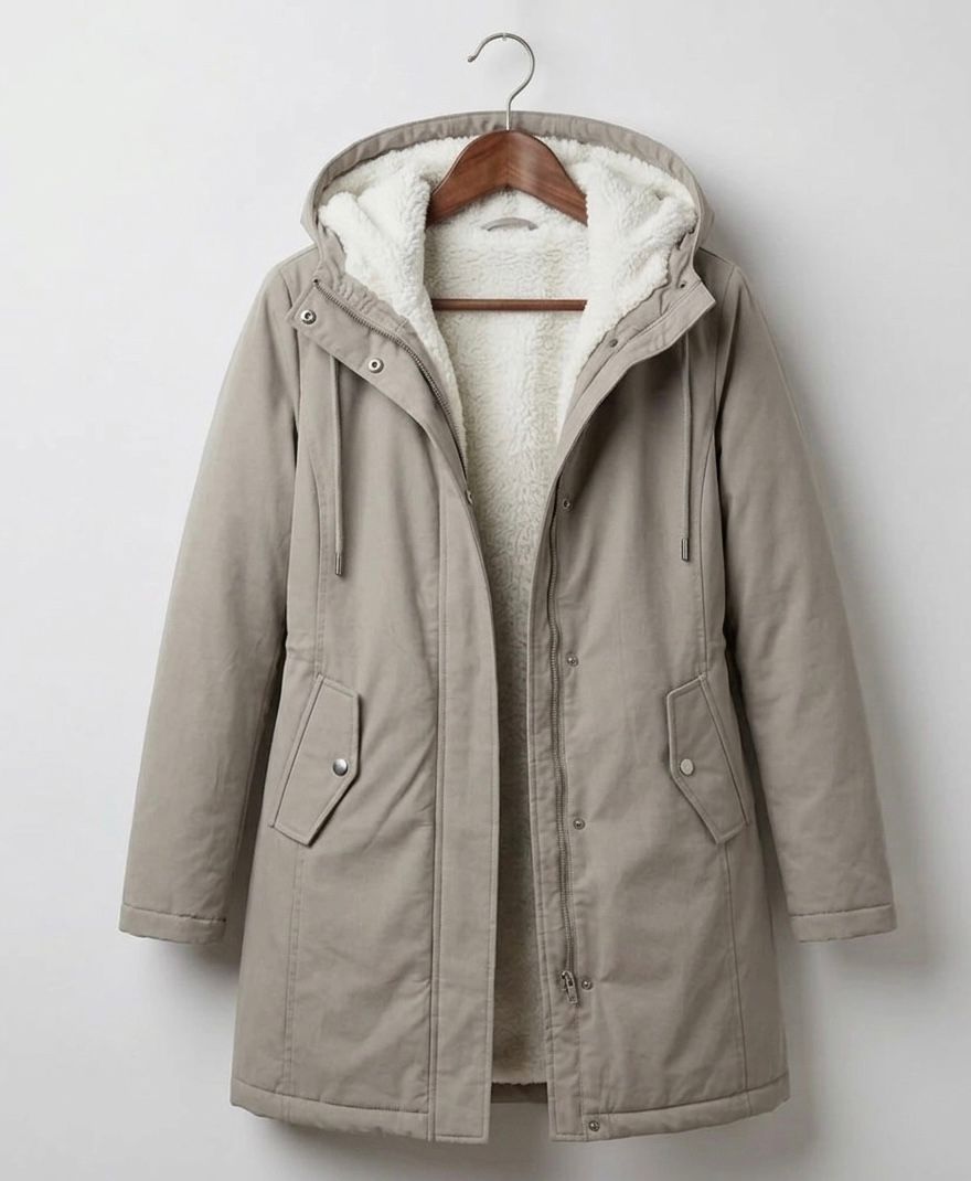 Olivia™ | Cozy Hooded Weatherproof Coat