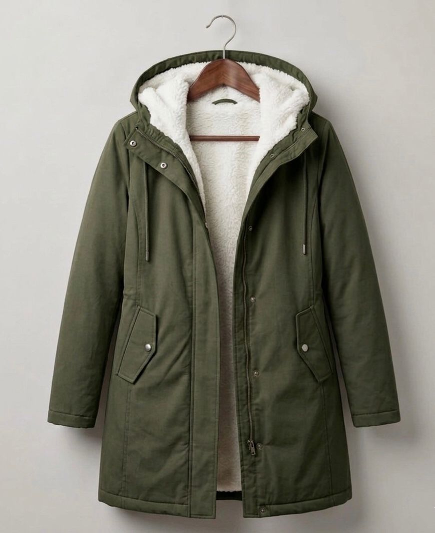 Olivia™ | Cozy Hooded Weatherproof Coat