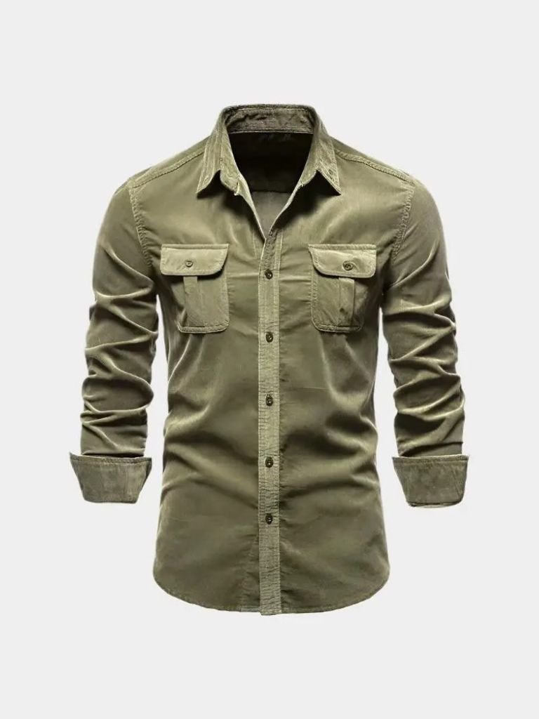 Casual Business Corduroy Shirt - Westrows