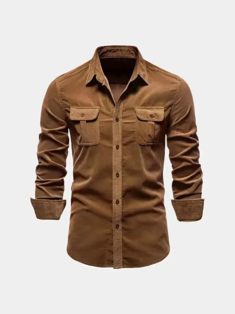 Casual Business Corduroy Shirt - Westrows