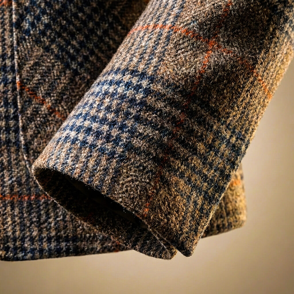 Charles Houndstooth Wool Blazer