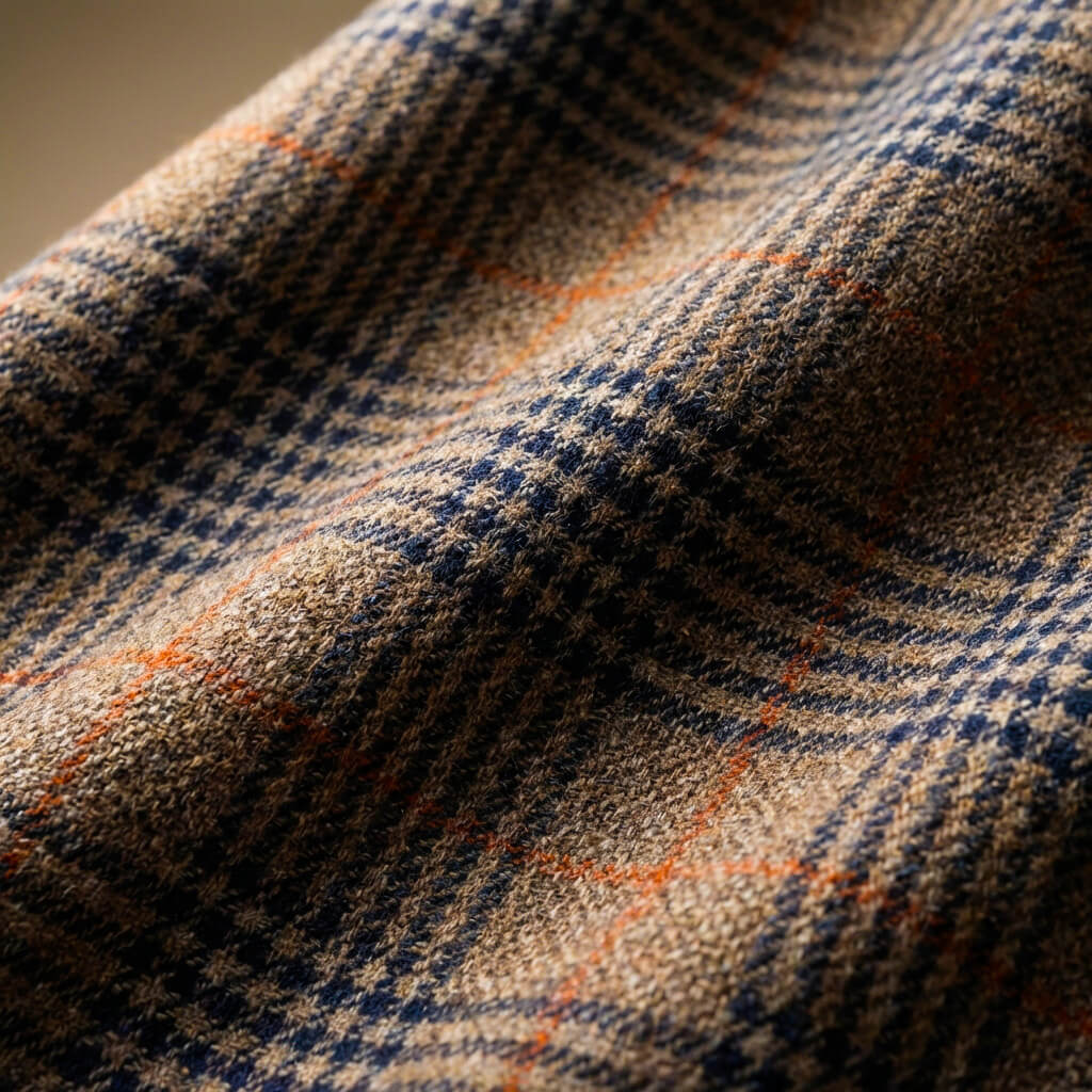 Charles Houndstooth Wool Blazer