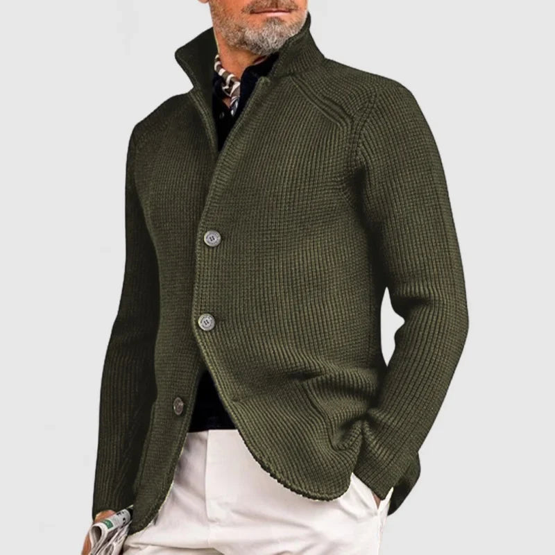 Oscar | Trendy Knitted Men's Vest with Pockets