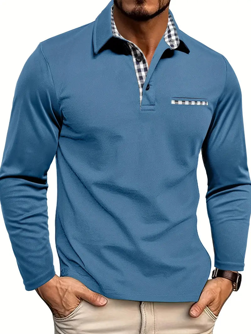 Henri | Long Sleeve Polo Shirt