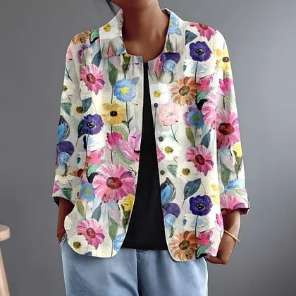 Bellamy | Painterly Floral Jacket