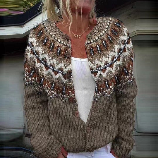 Adeline | Warm Vintage-Inspired Cardigan