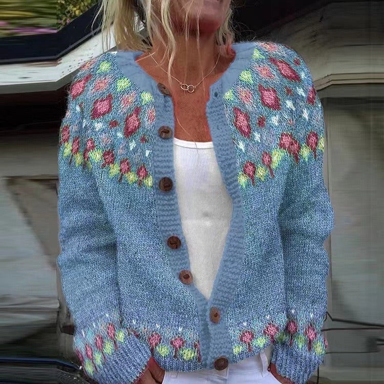 Quinnie | Warm Vintage-Inspired Cardigan