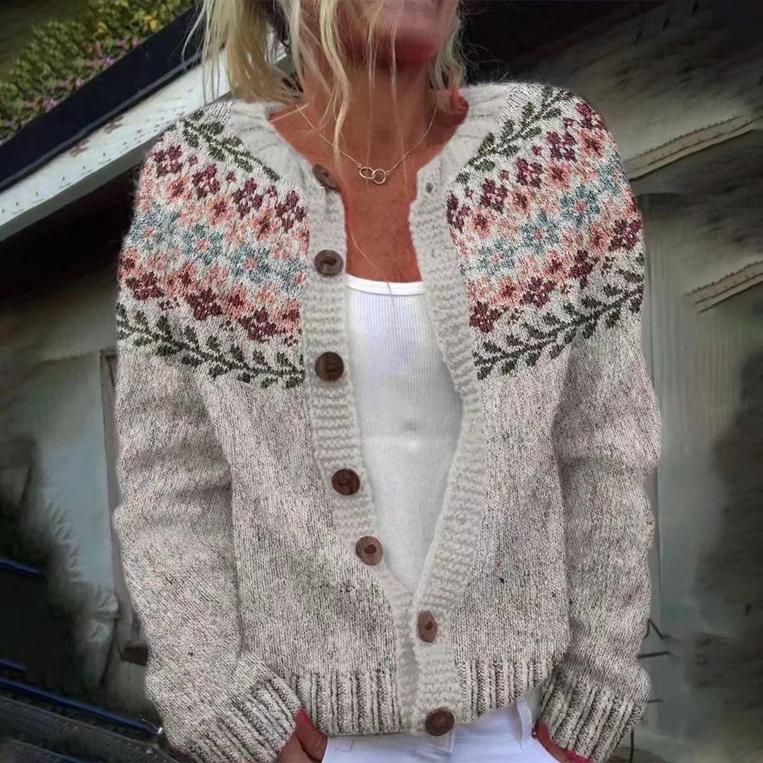 Madelyne | Warm Retro Cardigan