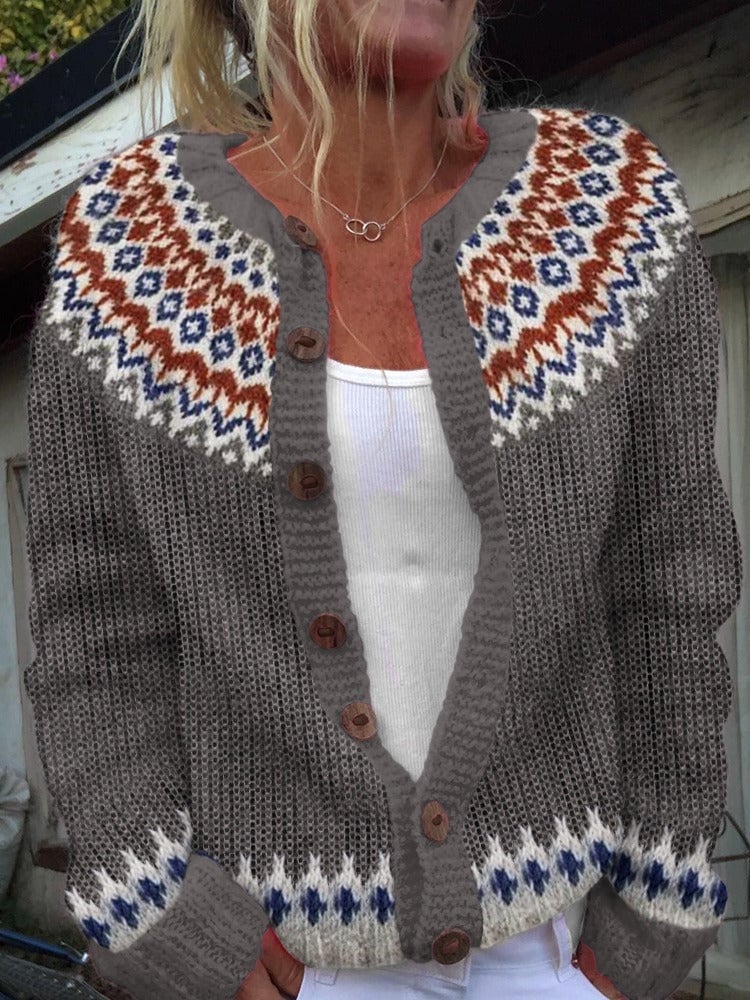 Gabriella | Warm Vintage-Inspired Cardigan