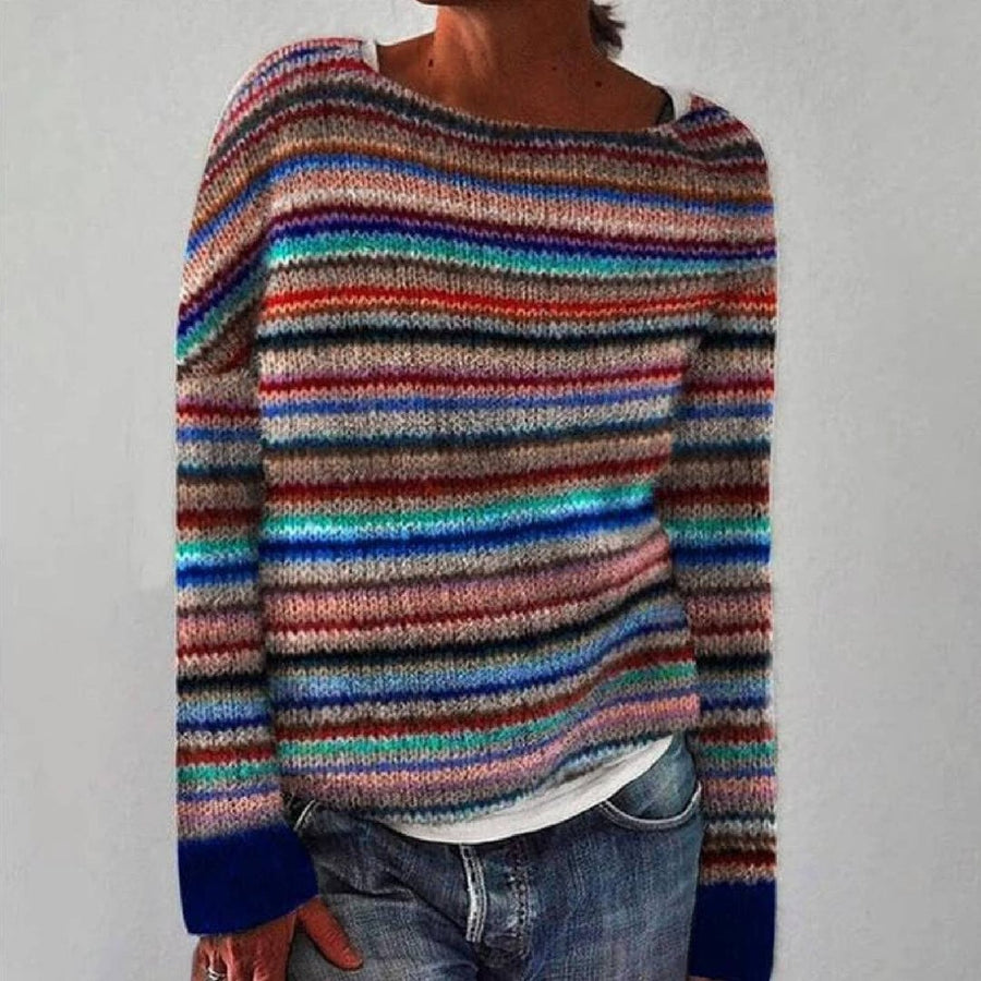 Donna | Cozy Striped Sweater