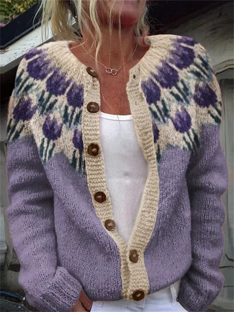 Josephine | Warm Vintage-Inspired Cardigan