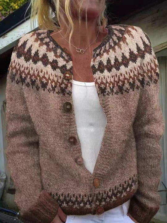 Ariana | Warm Vintage-Inspired Cardigan